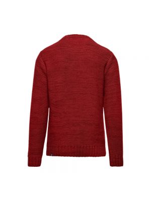 Jersey de lana con estampado de tela jersey Bomboogie rojo