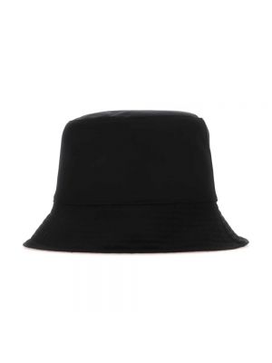 Sombrero reversible elegante Alexander Mcqueen negro
