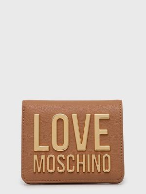 Pénztárca Love Moschino barna