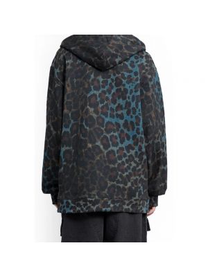 Sudadera con capucha leopardo Oamc