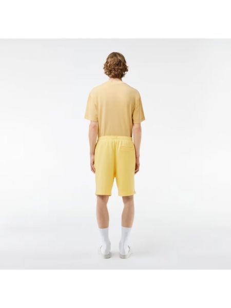 Pantalones cortos Lacoste amarillo