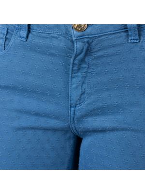 Spodnie Trussardi niebieskie