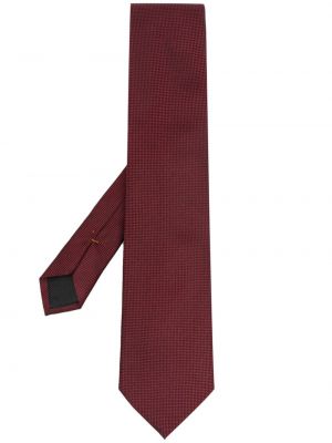 Hedvábná kravata s výšivkou Zegna