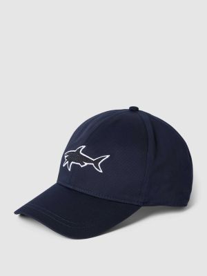 Czarna czapka z daszkiem Paul & Shark