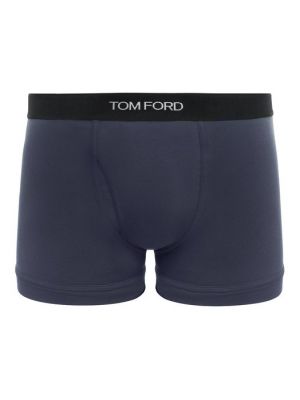Хлопковые боксеры Tom Ford синие