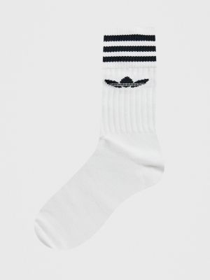 Носки с круглым вырезом Adidas Originals белые
