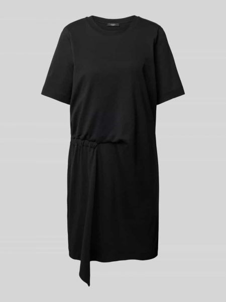 Sukienka midi bawełniana Weekend Max Mara czarna