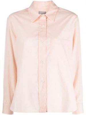 Růžová košile s kapsami Margaret Howell