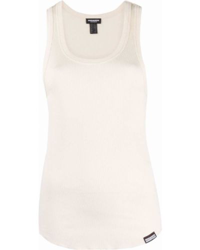 Bomull tank top Dsquared2