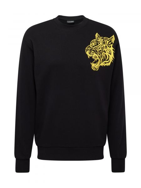 Sporty sweatshirt med et tigerstribet mønster Plein Sport