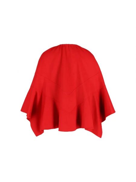 Blusa retro outdoor Valentino Vintage rojo