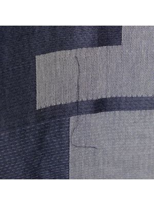 Bufanda de seda Fendi Vintage azul