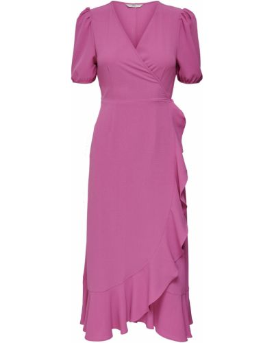 Μάξι φόρεμα Only ροζ