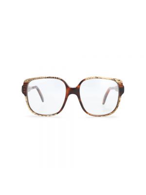 Okulary Emmanuelle Khanh brązowe