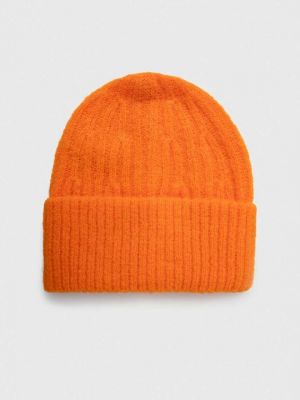 Оранжевая шерстяная шапка American Vintage