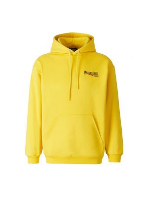 Sweter Balenciaga, żółty