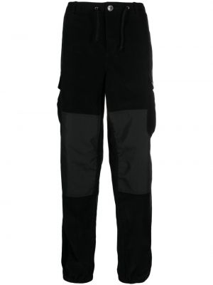Kargo hlače iz rebrastega žameta Phipps črna