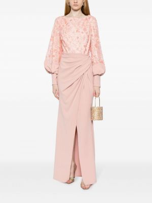 Večerní šaty Tadashi Shoji růžové