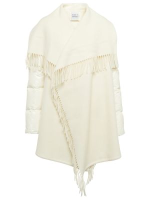 Páperová bunda Moncler - biely
