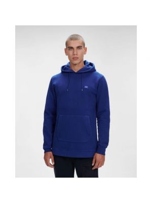 Fleece hoodie C.p. Company blau
