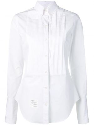 Camisa con botones Thom Browne blanco