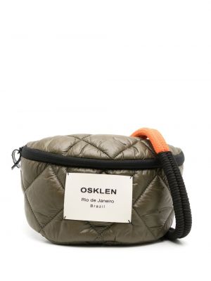Ватирани чанта за ръка Osklen зелено