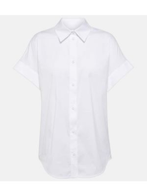 Pamučna bluza Max Mara bijela