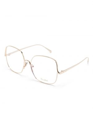Okulary oversize Pomellato Eyewear złote