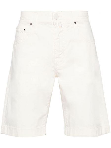 Rovné kalhoty Jacob Cohen bílé