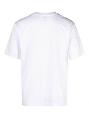 Koszulka z nadrukiem z kieszeniami Danton biała