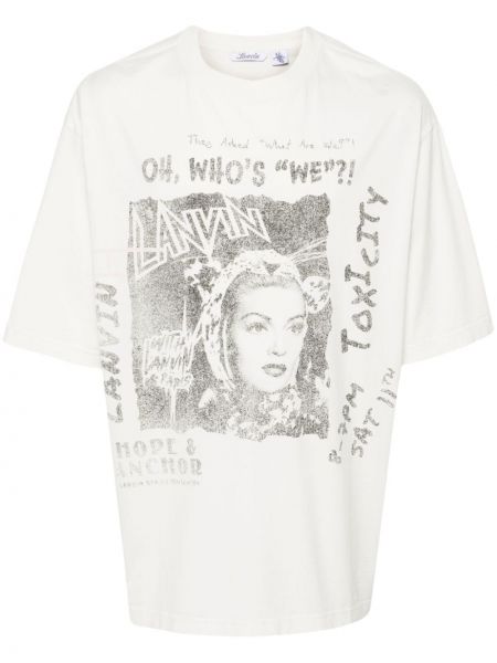 T-krekls ar apdruku Lanvin