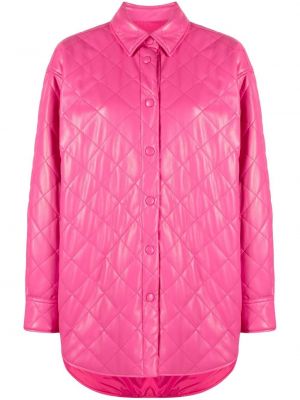 Quiltad jacka Msgm rosa