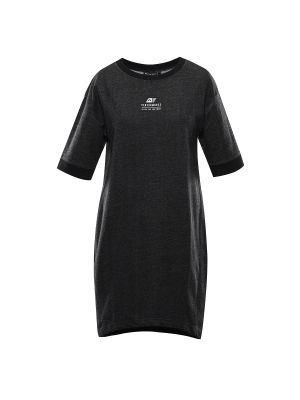 Bavlnené šaty Alpine Pro čierna