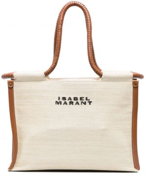 Τσάντα shopper από λυγαριά Isabel Marant