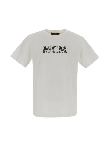T-shirt Mcm blanc