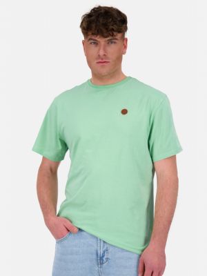 Polo krekls ar melanža rakstu Alife And Kickin zaļš