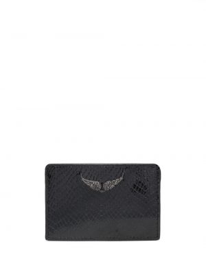 Kožená peněženka Zadig&voltaire černá