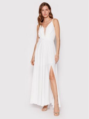 Вечерна рокля Rinascimento бяло