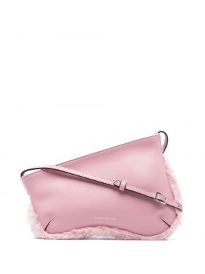Чанта за ръка Manu Atelier розово