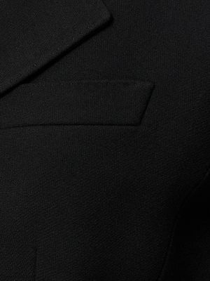 Vlnená bunda Dolce & Gabbana čierna