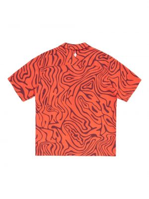 Chemise à imprimé à motifs abstraits Marcelo Burlon County Of Milan orange