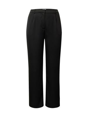 Широки панталони тип „марлен“ Calvin Klein Curve черно