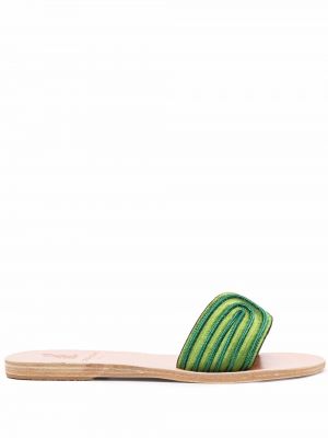 Poltopánky Ancient Greek Sandals zelená