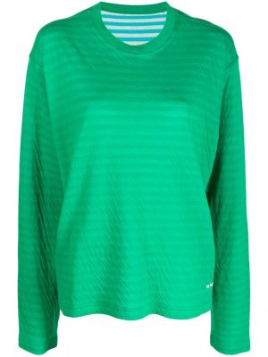 Sweatshirt aus baumwoll Sunnei grün