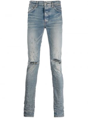 Smal skinny fit-jeans Amiri blå