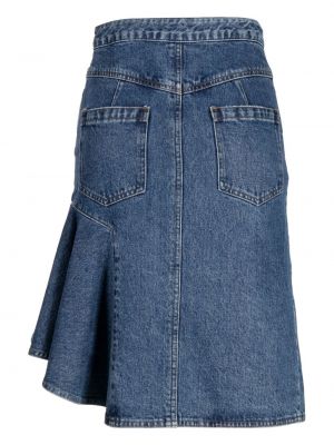 Asymetrické džínová sukně J Koo modré