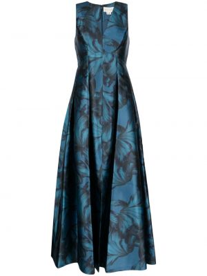 Φλοράλ κοκτέιλ φόρεμα με σχέδιο Sachin & Babi μπλε