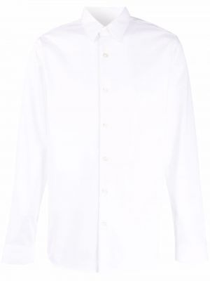 Риза slim Theory бяло