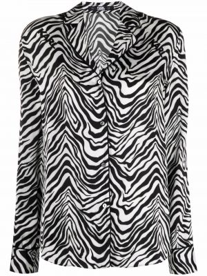 Srajca s potiskom z zebra vzorcem Karl Lagerfeld