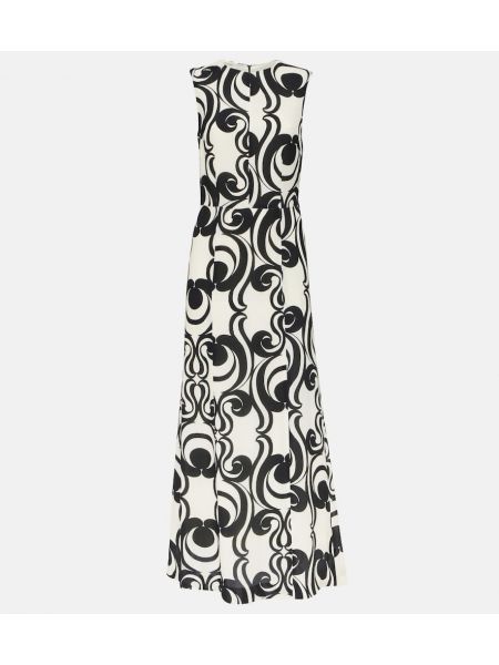 Μάξι φόρεμα με σχέδιο Dries Van Noten